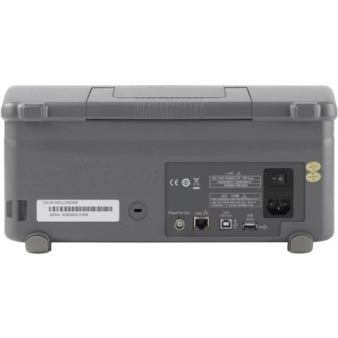Цифровий осцилограф SIGLENT SDS1202CFL Прев'ю 4