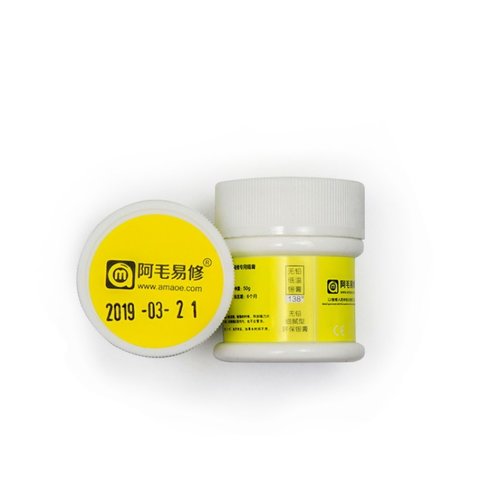 BGA паста Amaoe M11, бессвинцовая, 138 °C, 50 г Превью 5