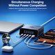 Сетевое зарядное устройство RELIFE Q8, 165 Вт, Quick Charge, Power Delivery (PD), серый, 5 портов Превью 5