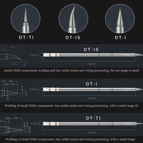 Soldering Iron Tip Mechanic T12, OT-I, (conical) Preview 2