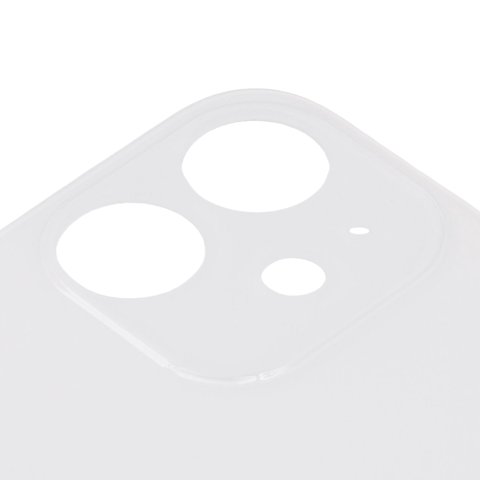 Housing Back Cover compatible with iPhone 12 mini, (white, no need to remove the camera glass, Original (PRC), big hole) Preview 1