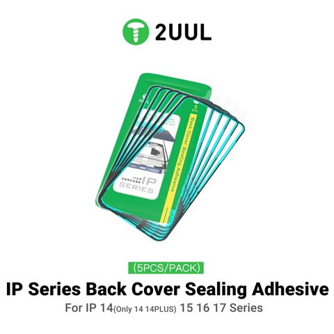 Adhesivo para panel trasero de carcasa (cinta doble faz) 2UUL BA17PM puede usarse con Apple iPhone 17 Pro Max, 5 uds., adhesive Vista previa  1