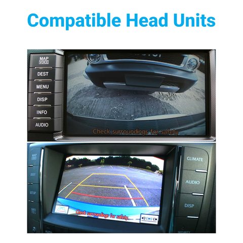 Задняя камера для Toyota Land Cruiser 200 Lexus ES350 IS250 IS350 IS F LS460 LS600hL в комплекте с кабелем 28 пинов для подключения Превью 2