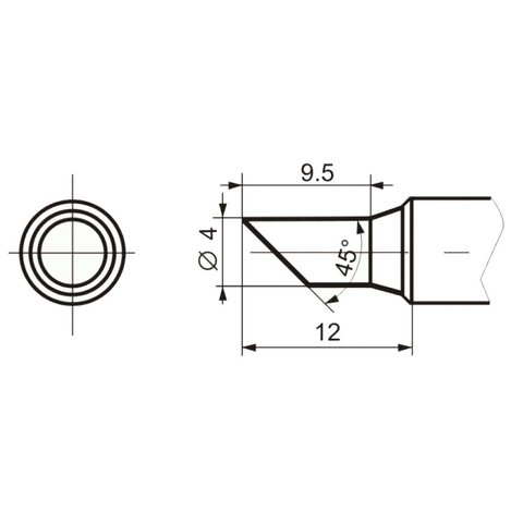 Soldering Tip Quick 303-4CF Preview 1