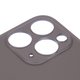 Housing Back Cover compatible with iPhone 11 Pro Max, (gray, no need to remove the camera glass, Original (PRC), big hole, matte space gray) Preview 1