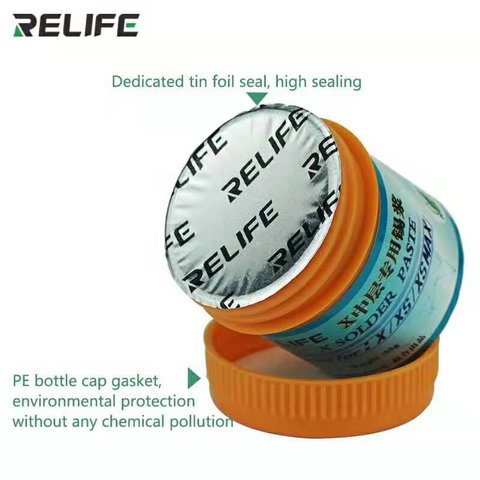 BGA Paste RELIFE SP-X, (Sn 42%, Bi 58%, 158 °C, 50 g) Preview 3