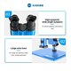 Microscopio Sunshine R360 Pro, trinocular, 7X-45X Vista previa  12
