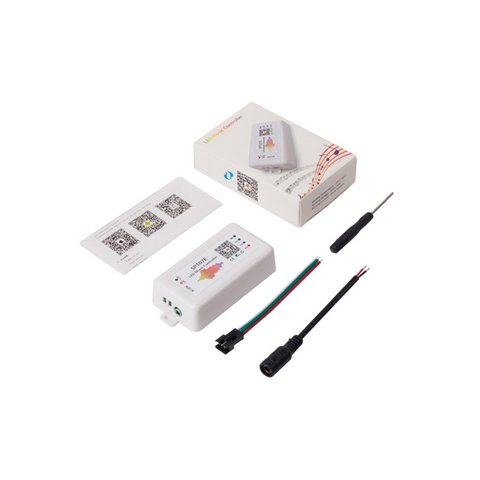 Контроллер с Bluetooth-управлением SP107E (960 пкс, RGB, WS2811, WS2812B, WS2813, SK6812 5-24 В) Превью 1