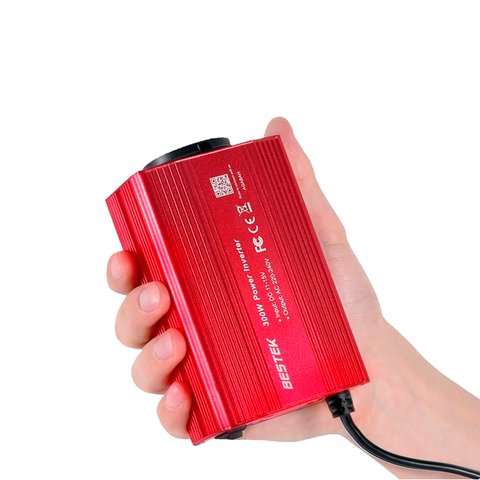 Автомобильный преобразователь напряжения 12 В - 220 В/50 Гц (300 Вт) Превью 3