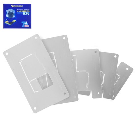 Набор для BGA-реболлинга Mechanic iBGA Pro, для ремонта материнских плат, 6 in 1 Превью 1