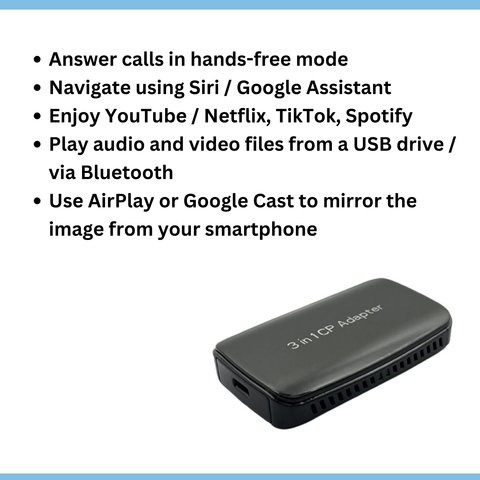 Адаптер для бездротового Android Auto | CarPlay Прев'ю 2