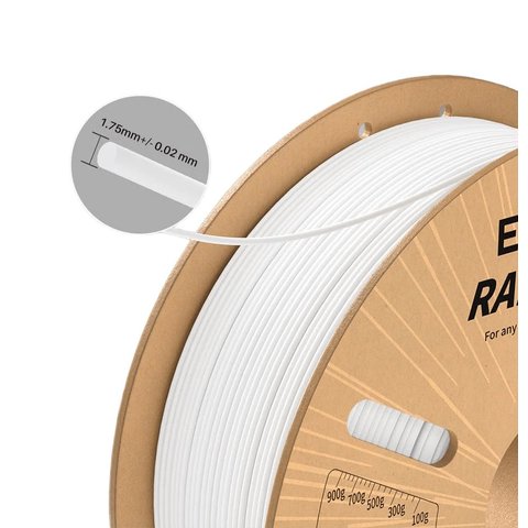 Филамент ELEGOO RAPID PLA+, белый (white), 1 кг Превью 1