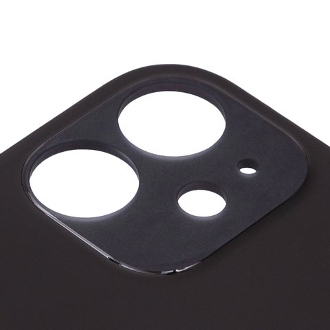 Задняя панель корпуса для iPhone 11, черная, не нужно снимать стекло камеры, Original (PRC), big hole Превью 1