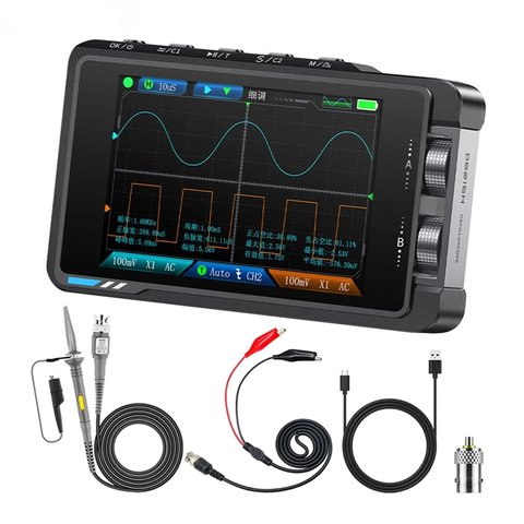 Цифровой осциллограф FNIRSI DS215H Превью 1