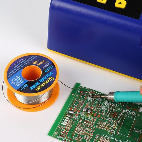 Припой Mechanic M60, Sn 60% , Pb 40%, флюс 1-3%, 0,3 мм, 40 г Превью 2