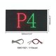 LED-модуль для рекламних екранів Hoozoe RGB-SMD1921 (p4, 320 × 160 мм, 80 × 40 точок, ІР65, 4500 нт) Прев'ю 5