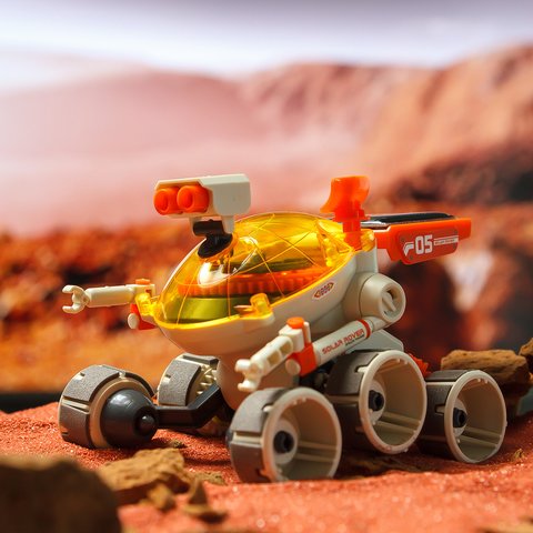 Марсоход, STEM-конструктор на солнечных батареях CIC 21-684 Превью 6